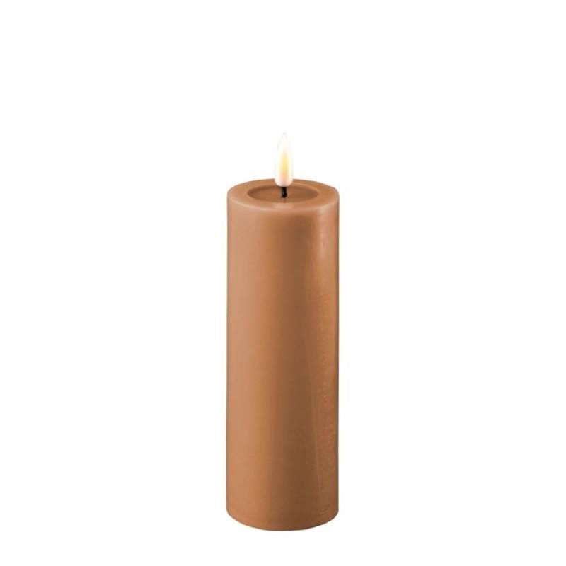 CARAMEL LED CANDLE 2x6 INCH