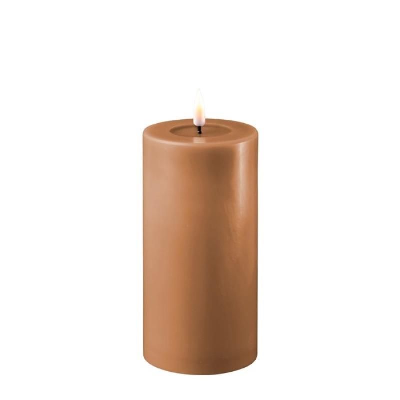 CARAMEL LED CANDLE 3x6 INCH
