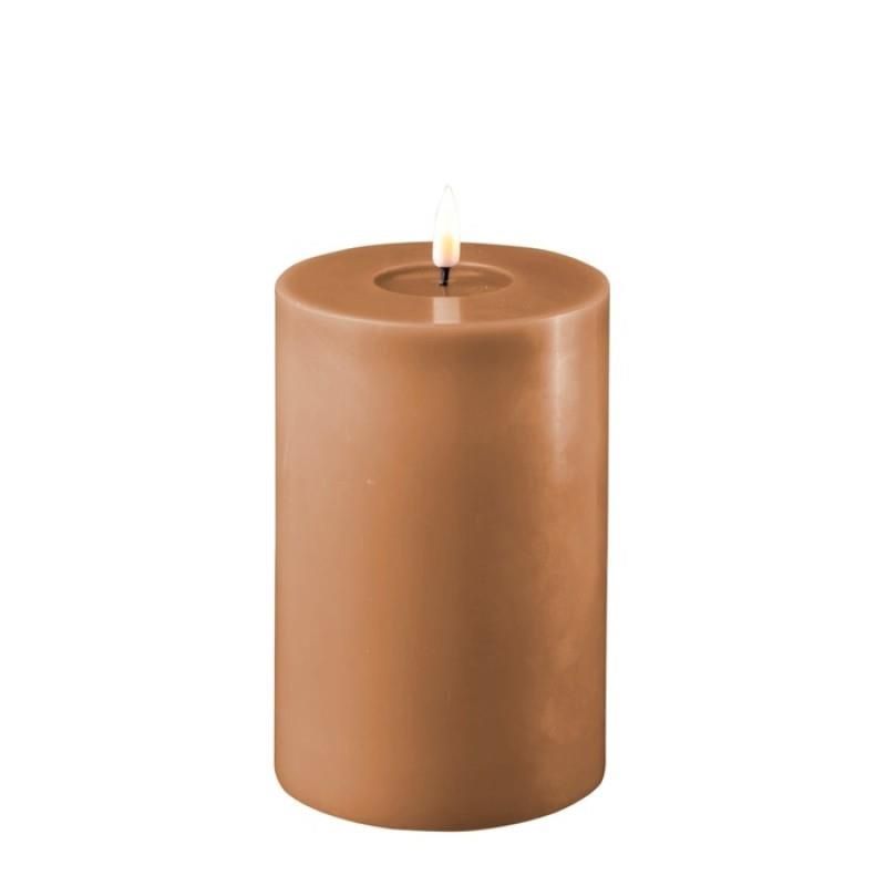CARAMEL LED CANDLE 4x6 INCH