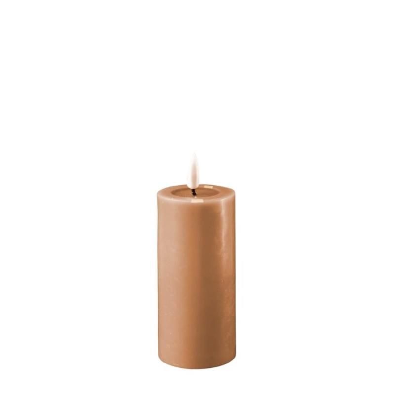 CARAMEL LED CANDLE 2x4 INCH