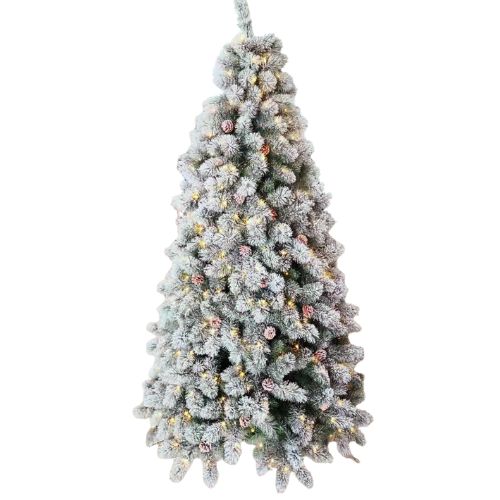 7ft Snowy Vermont Artificial Christmas Tree