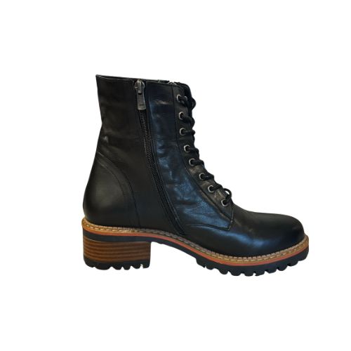 Darcy Leather Ankle Boot, Colour: BLACK LEATHER, Size: 36