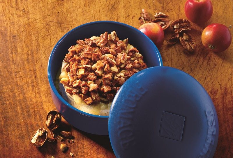 Apple Pecan Baked Brie Topping Kit – Gourmet Brie Topper for Entertaining