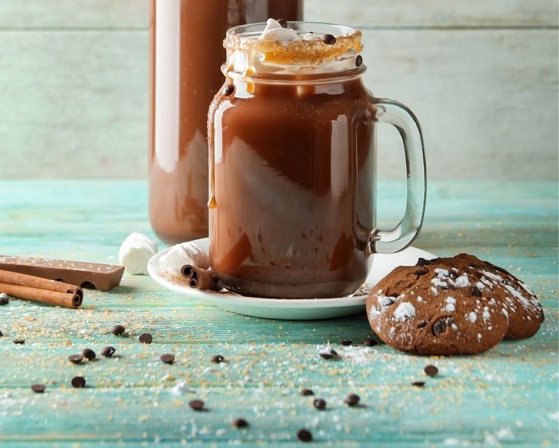 Peanut Butter Gourmet Hot Chocolate – Rich Peanut Butter Flavored Chocolate Drink