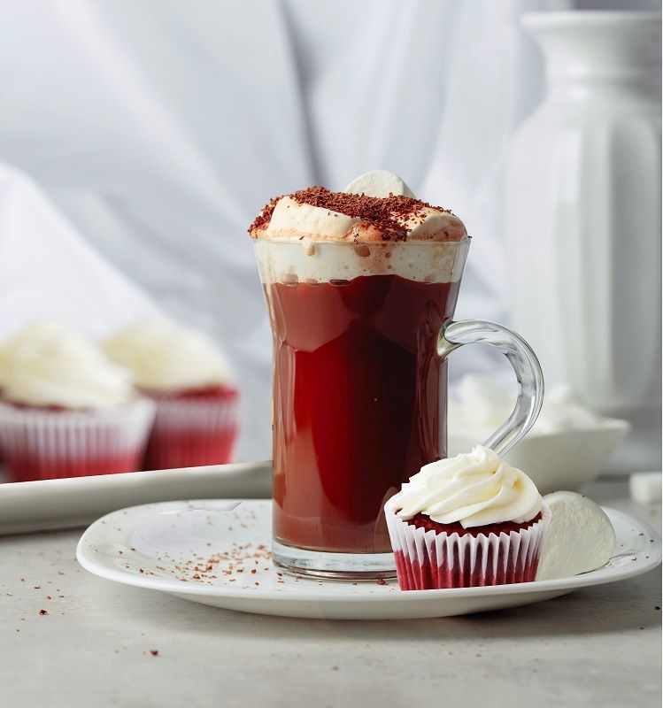 Red Velvet Gourmet Hot Chocolate – Dessert Inspired Chocolate Drink