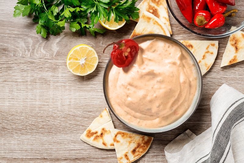 Roasted Pepper Dip – Savory Roasted Pepper Dip for Appetizers &amp; Parties