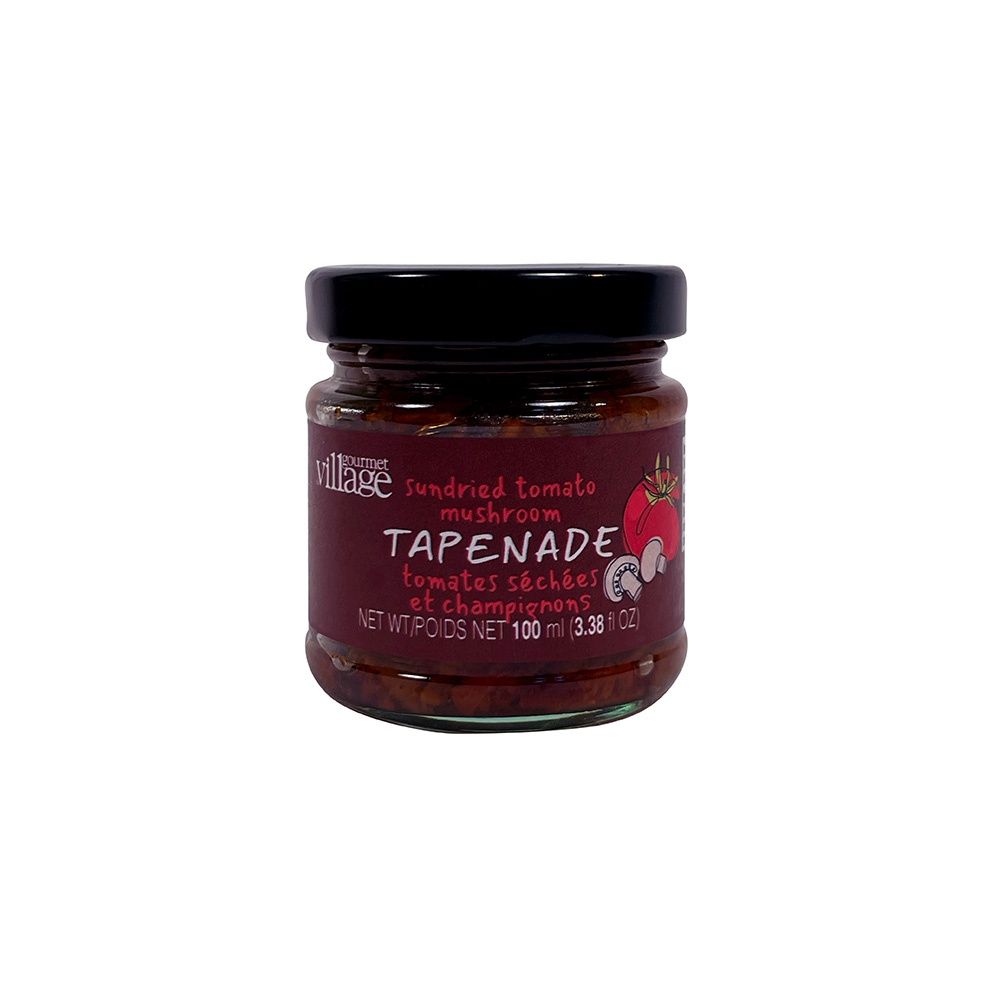 Sundried Tomato &amp; Mushroom Tapenade – Savory 3.3oz Gourmet Spread