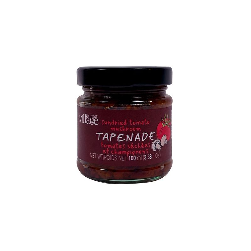Sundried Tomato &amp; Mushroom Tapenade – Savory 3.3oz Gourmet Spread