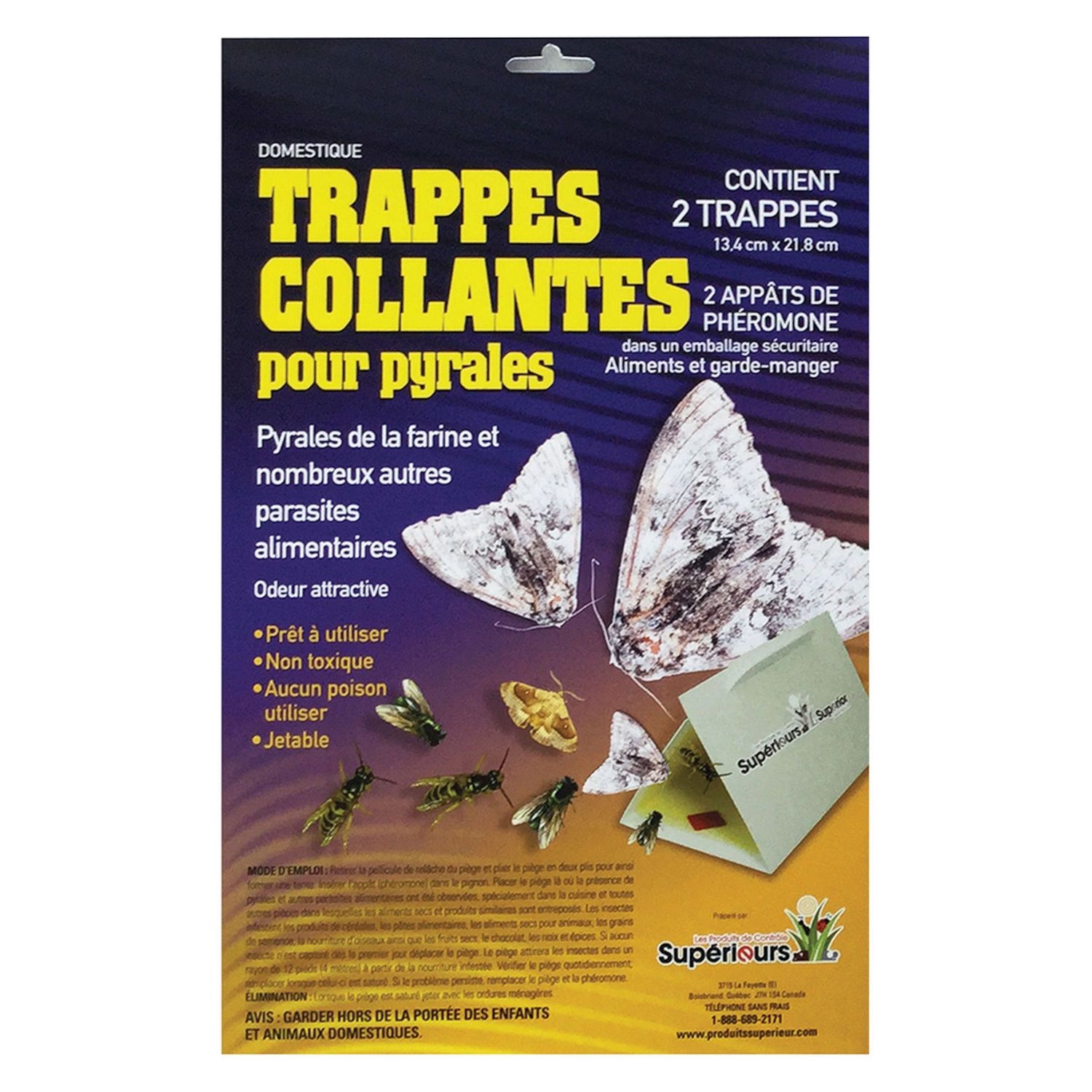 Glue Traps for Moths