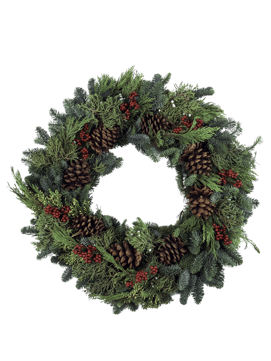 Canella/Multicone Wreath – 24in
