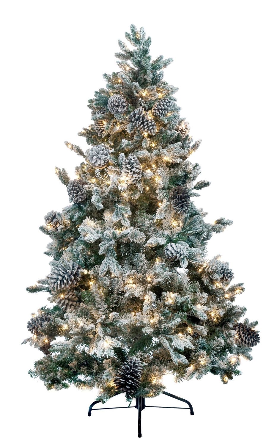 7.5ft LaSalle Flocked Artificial Christmas Tree