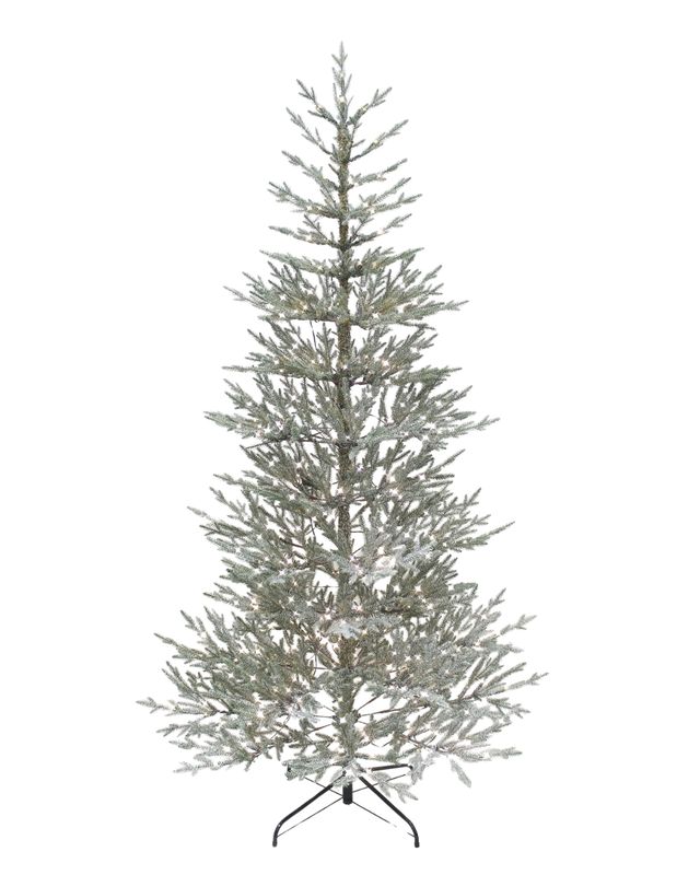 7ft Frosted Alpine Balsam Fir Artificial Christmas Tree
