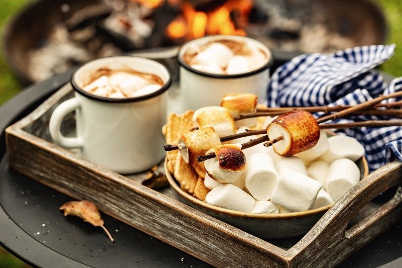 Campfire s’mores- Hot Chocolate Mini