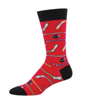 Men&#39;s Power Play Socks - Red