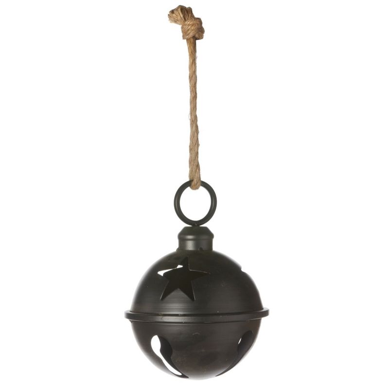 Hanging Bell Black 7in