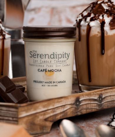 8oz Candle- Cafe Mocha