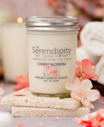 8oz Candle- Cherry Blossom