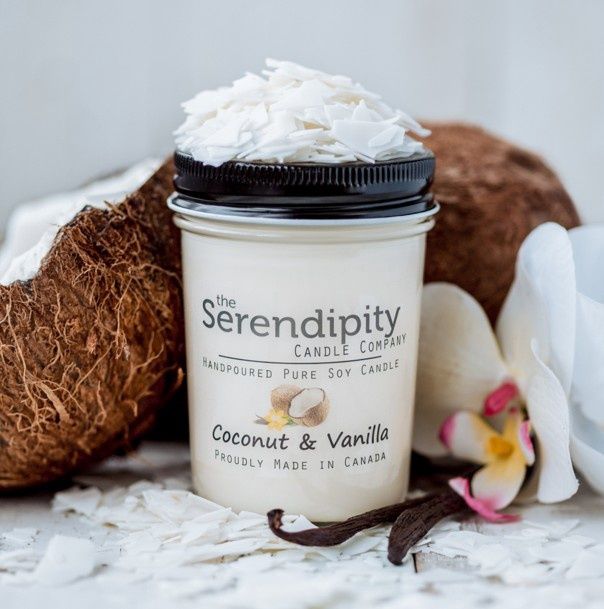 8oz Candle - Coconut &amp; Vanilla