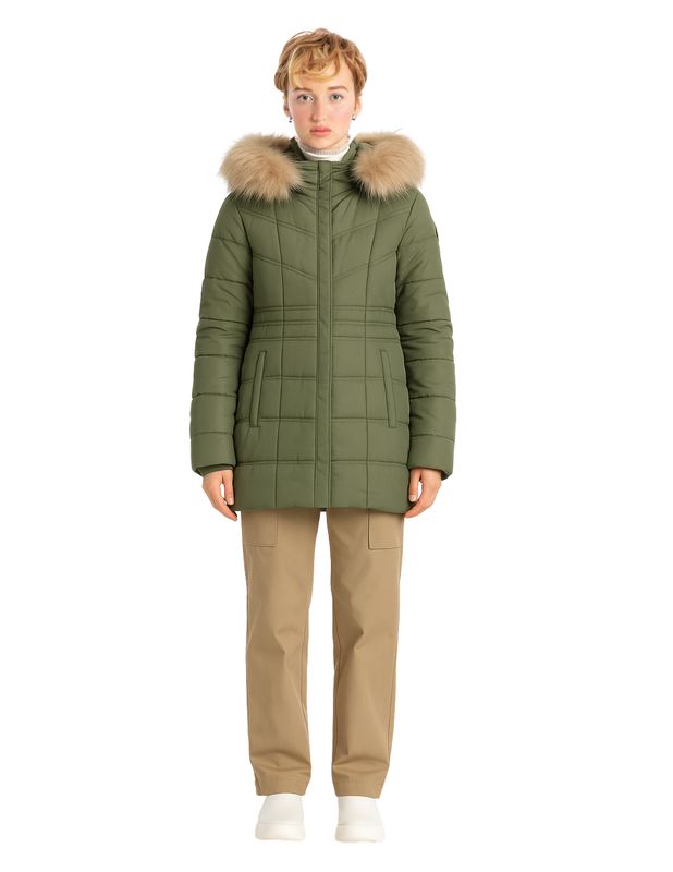 MINERVA Hoode Parka - Leaf