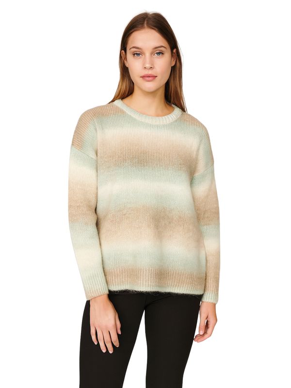 Knitted Sweater Beach Colour Wash
