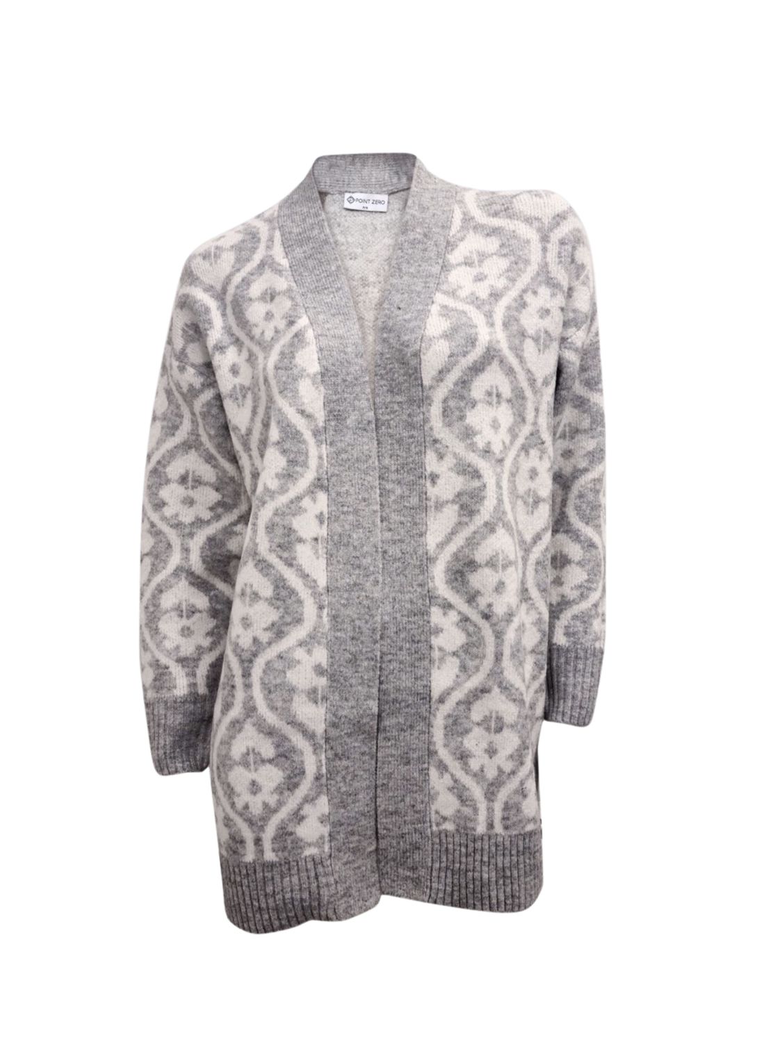Wavy Pattern Cardigan