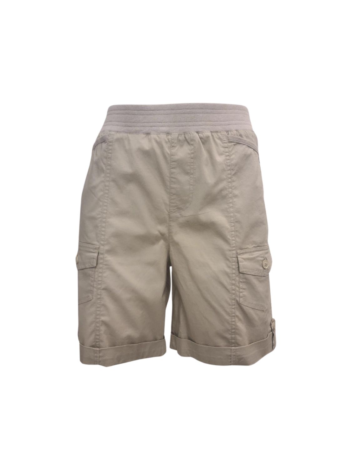 Poplin Bermuda Short, Colour: Almond, Size: 5