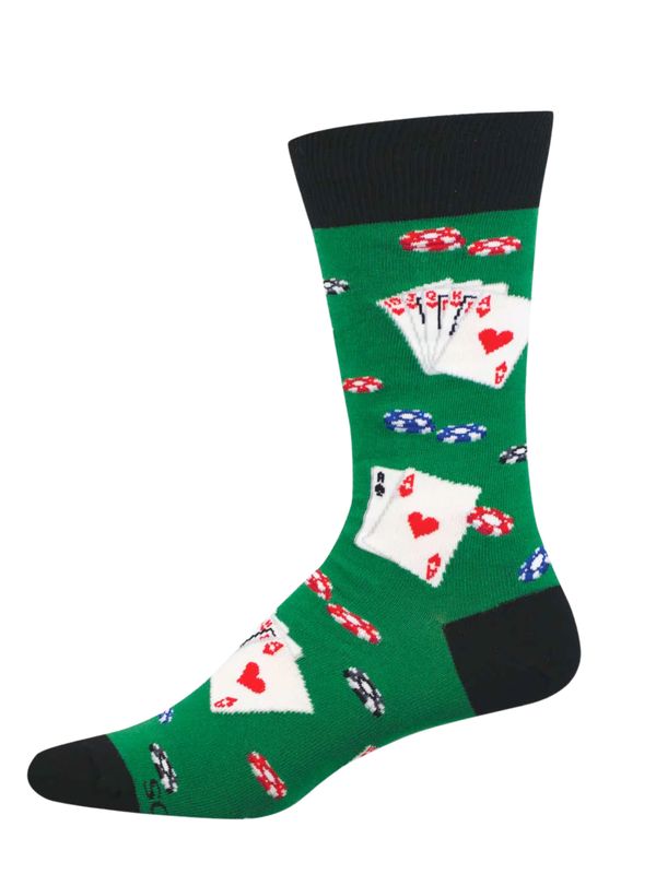 The Nuts Men’s Socks – Green (10–13)
