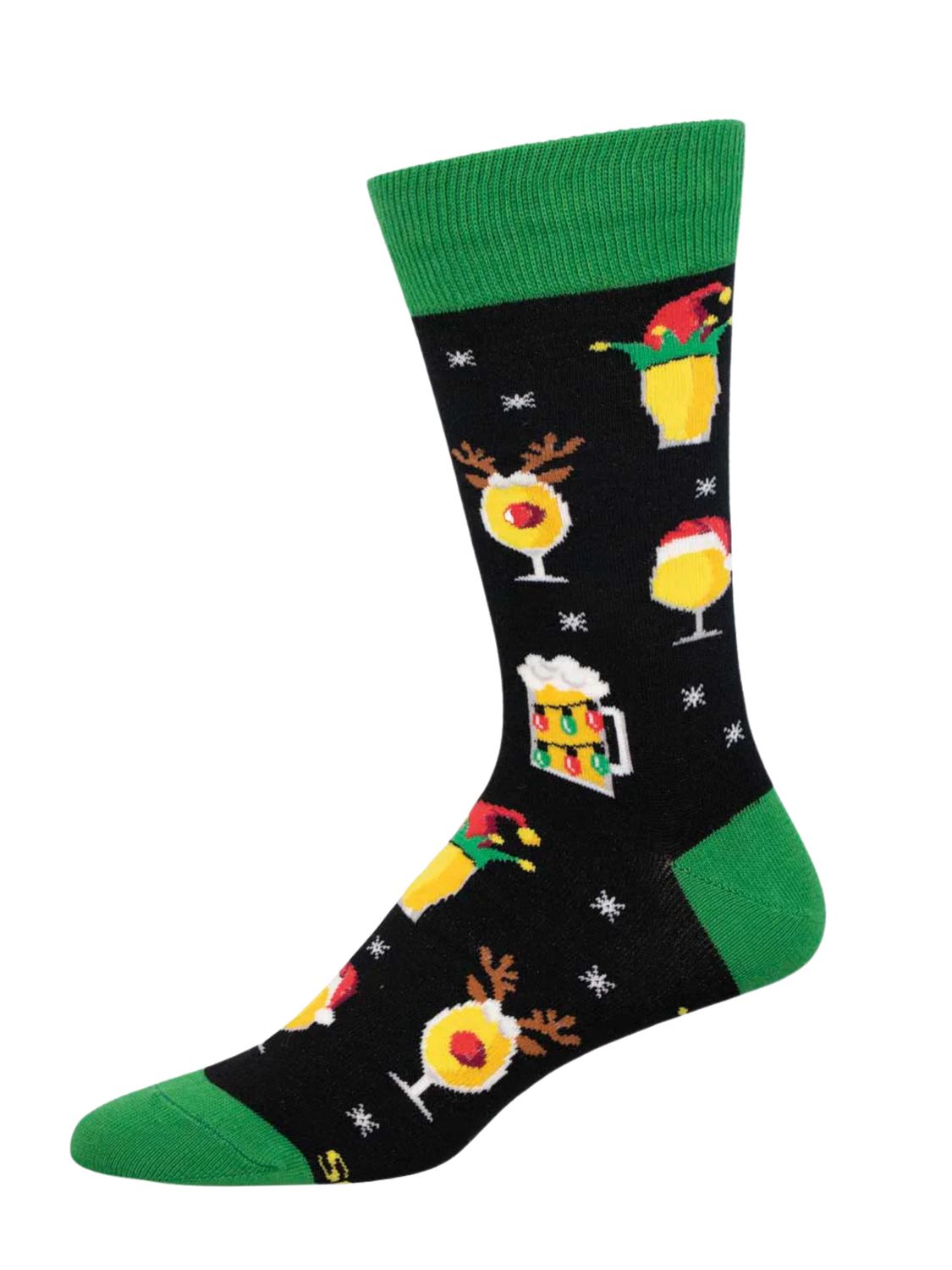 Beer Fest Men’s Socks – Black (10–13)