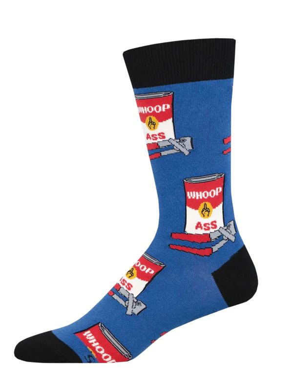 Men's Socks- Can Of Whoop Ass Socks