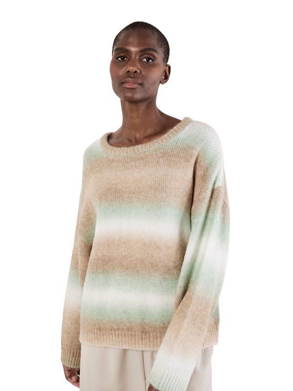 SPACE DYE STRIPE JUMPER