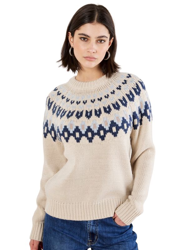FAIRISLE CREW NECK JUMPER