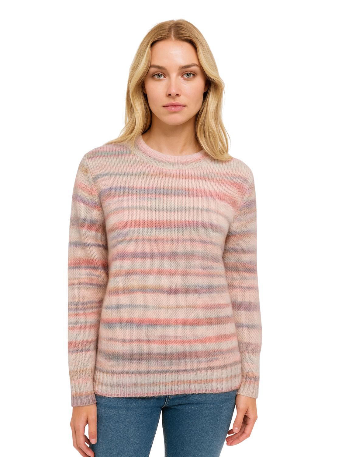 Pink Stripped Sweater