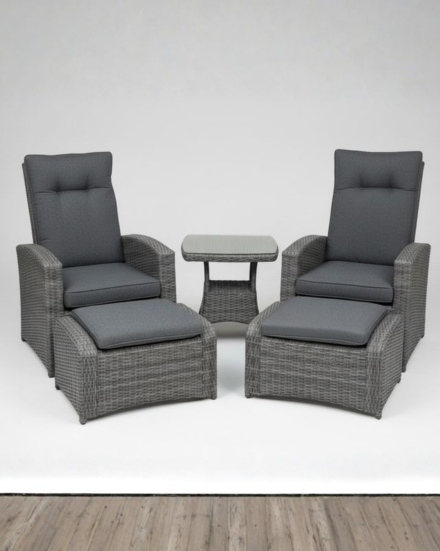 Swansea Conversation Set Gray