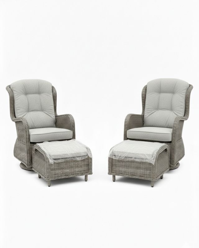 Rio Rocking Chair Set With Table