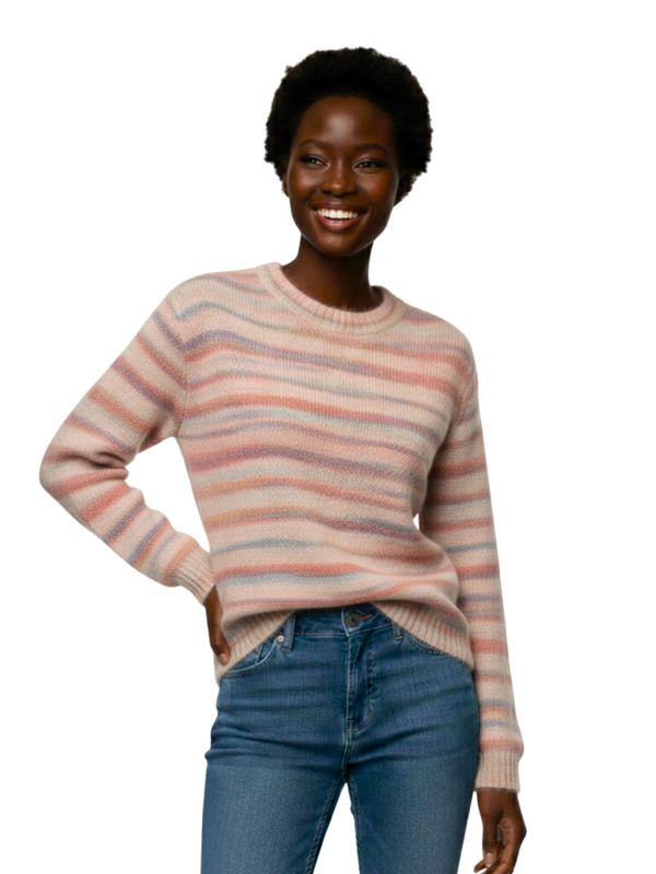 Pink Stripped Sweater