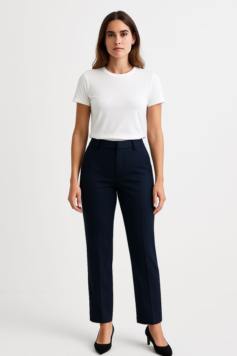 Pull on Pant, Colour: Navy, Size: 9