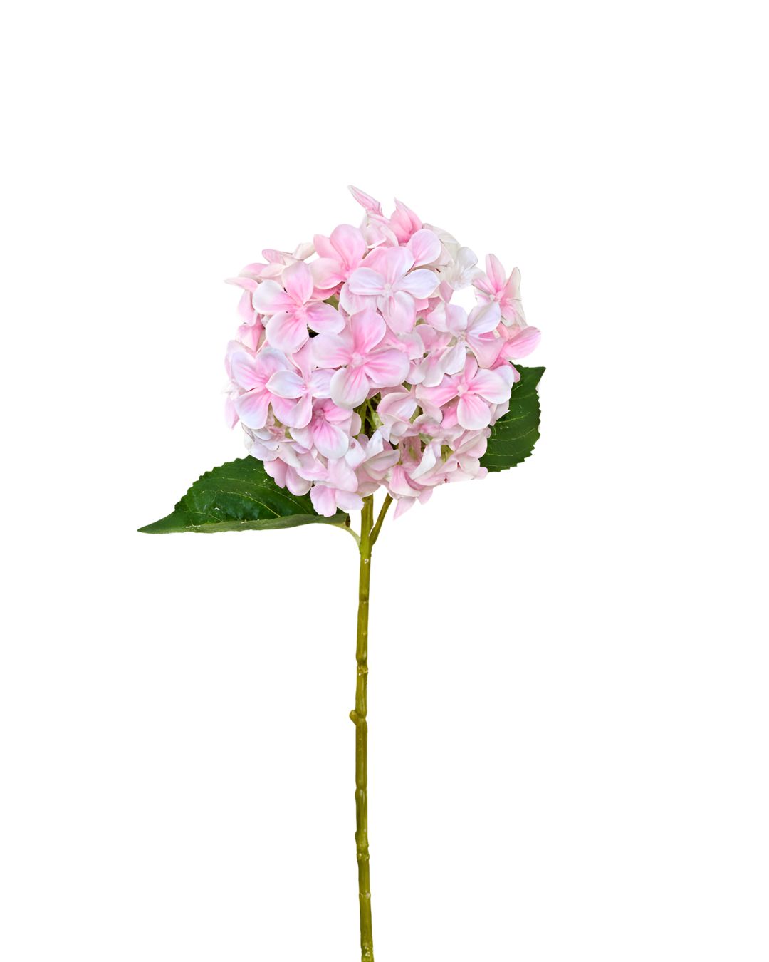 Pink Hydrangea Single 17" Stem