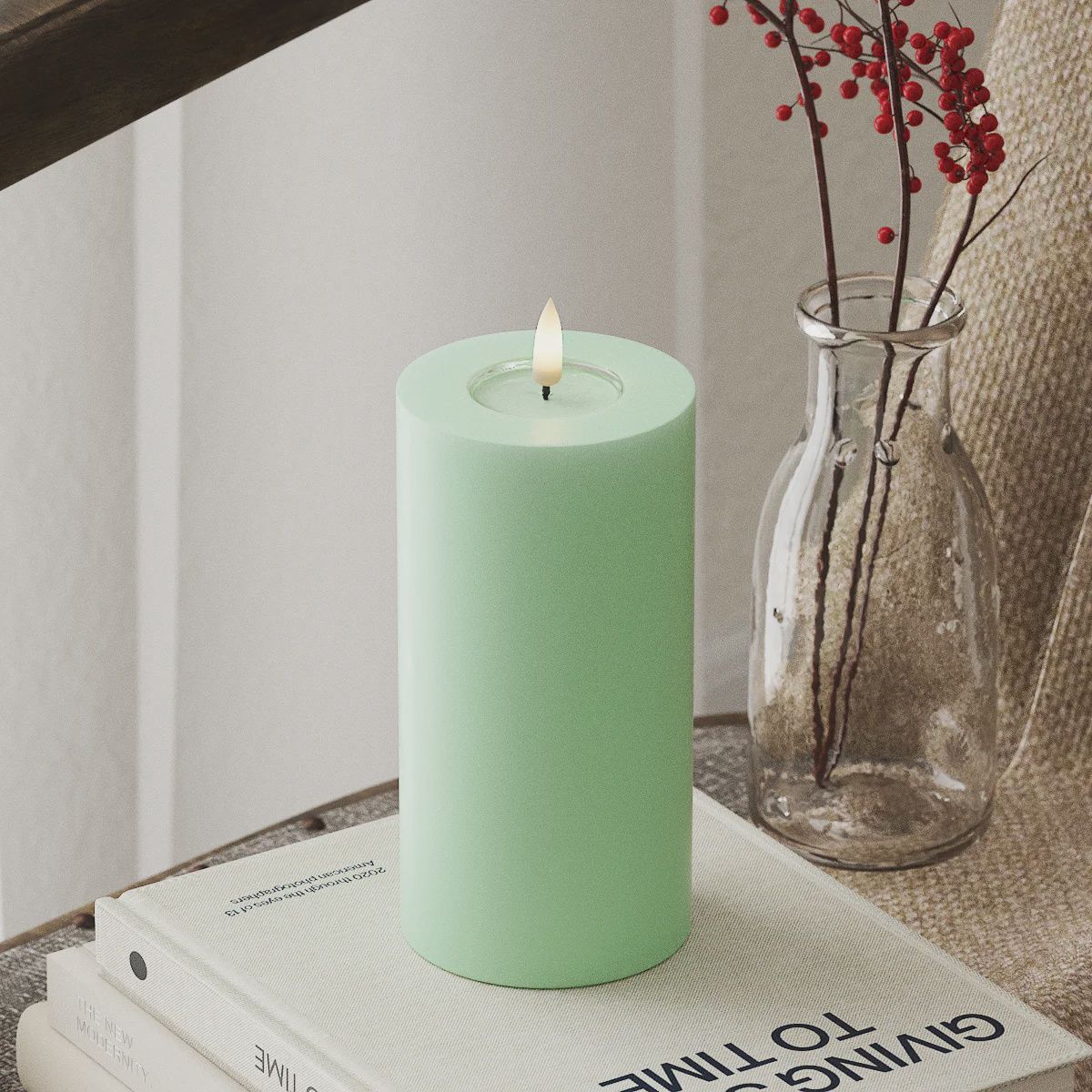 MINT LED CANDLE 7.62x15.24 CM
