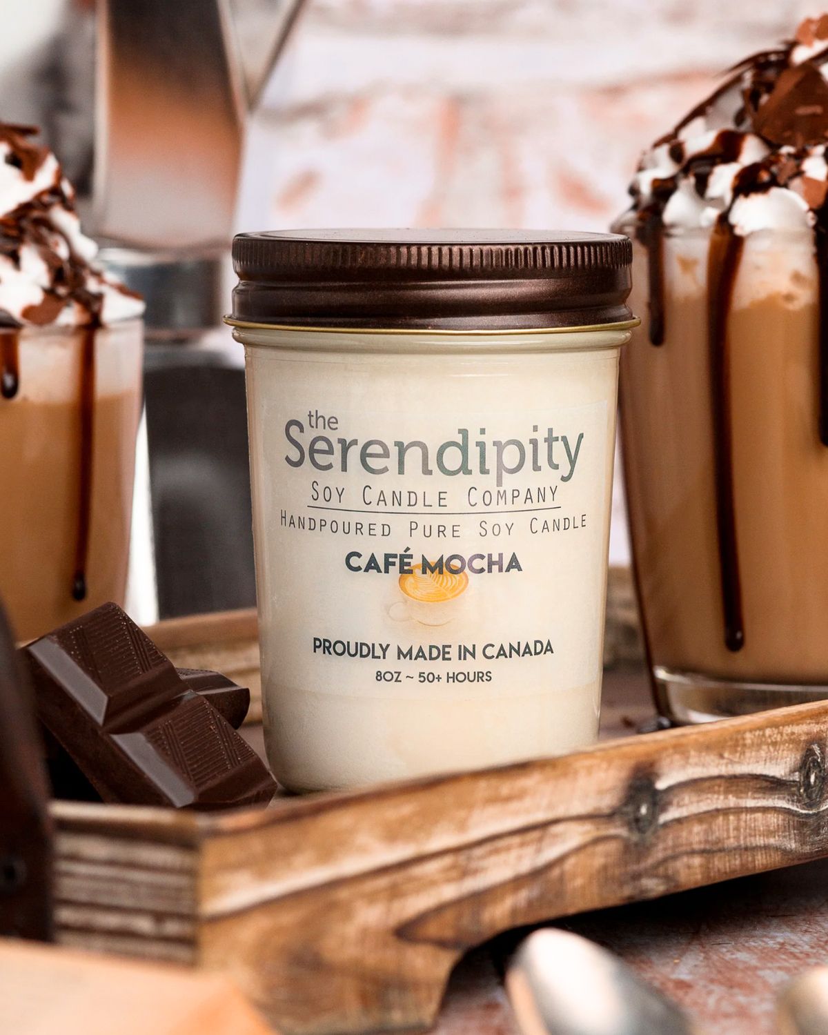 8oz Candle- Cafe Mocha