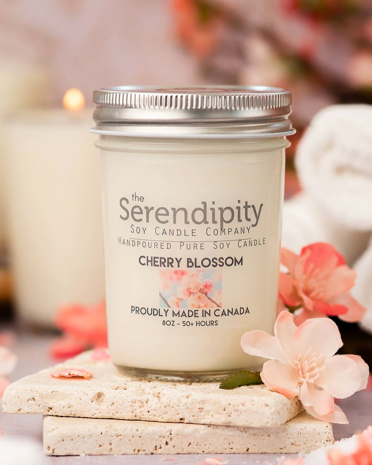 8oz Candle- Cherry Blossom