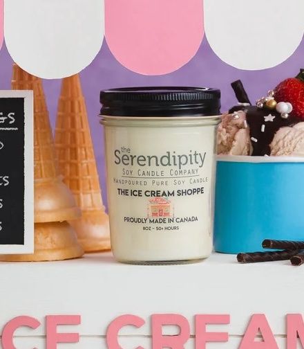 8oz Candle - Ice Cream Shoppe