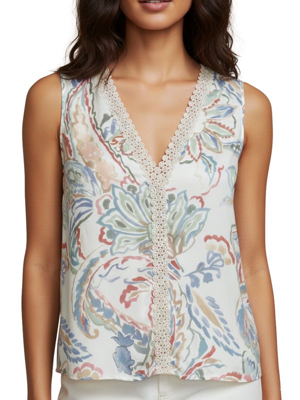 Watercolour Floral Print Tank