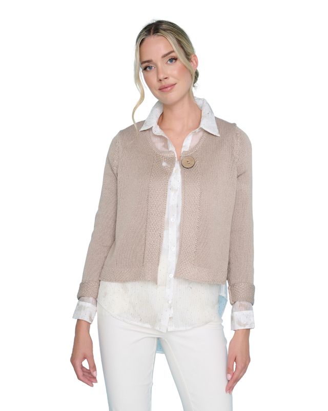 1-BUTTON SHORT JACKET