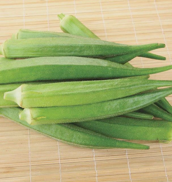 Clemson Spineless Okra Certified Organic Seeds