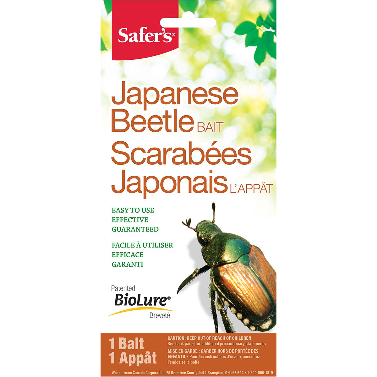 Safer's Japanese Beetle Replacement Bait