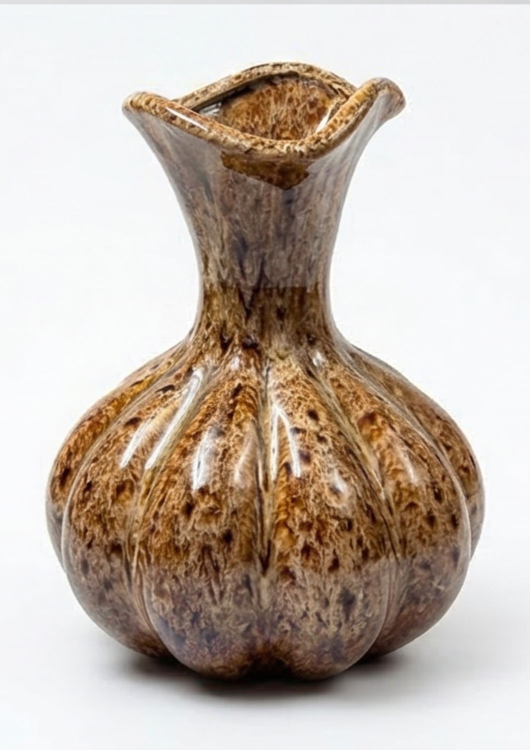 Lavina Vase Brown