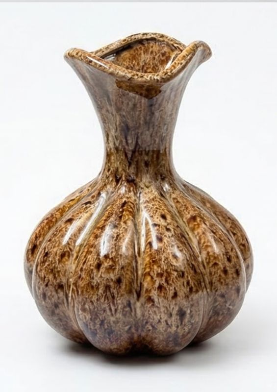 Lavina Vase Brown