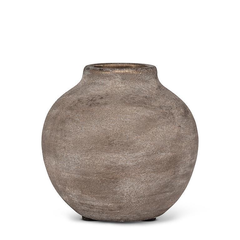 Coarse Texture Vase-Bronze-4"H