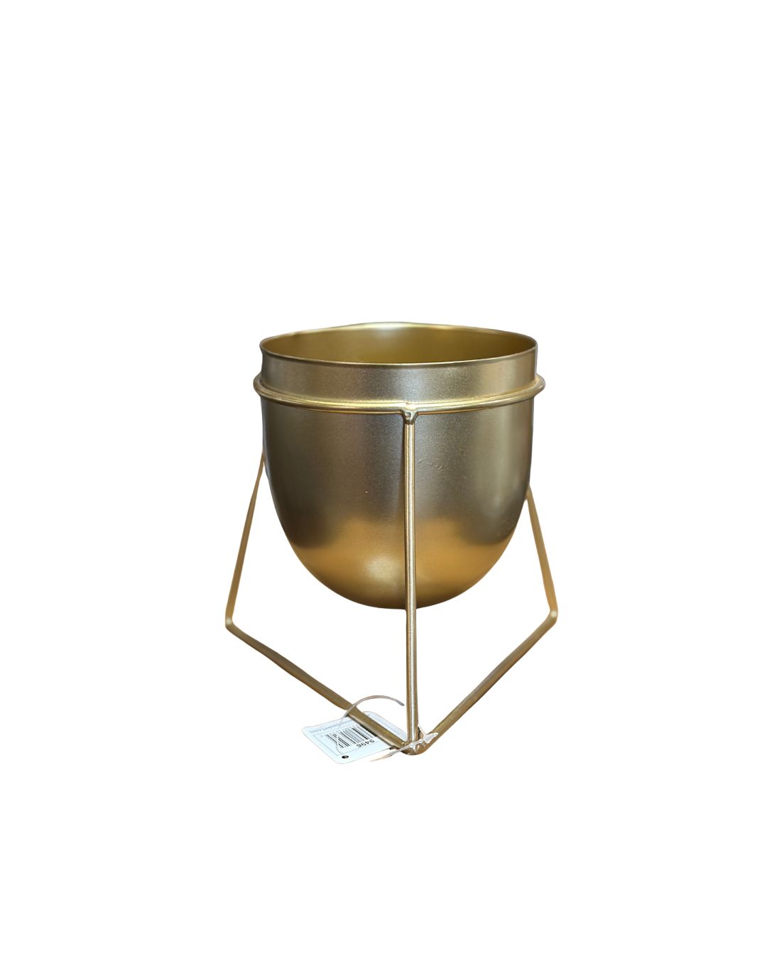 Gold Exhibition Pot with Stand – 6"