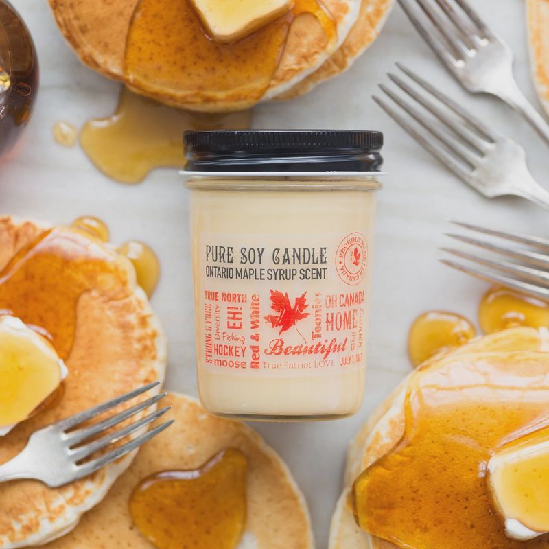 8oz Candle - Ontario Maple